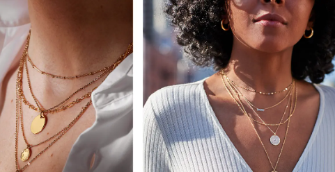 They offer a fun and versatile way to accessorize any outfit and make a statement. By mixing and matching chains and pendants, you can create a unique look that reflects your personal style. Here are some tips for creating the perfect layered necklace look.